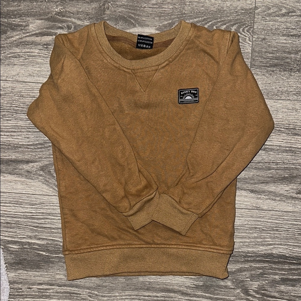 Binky Bro Brown Crewneck Sweater